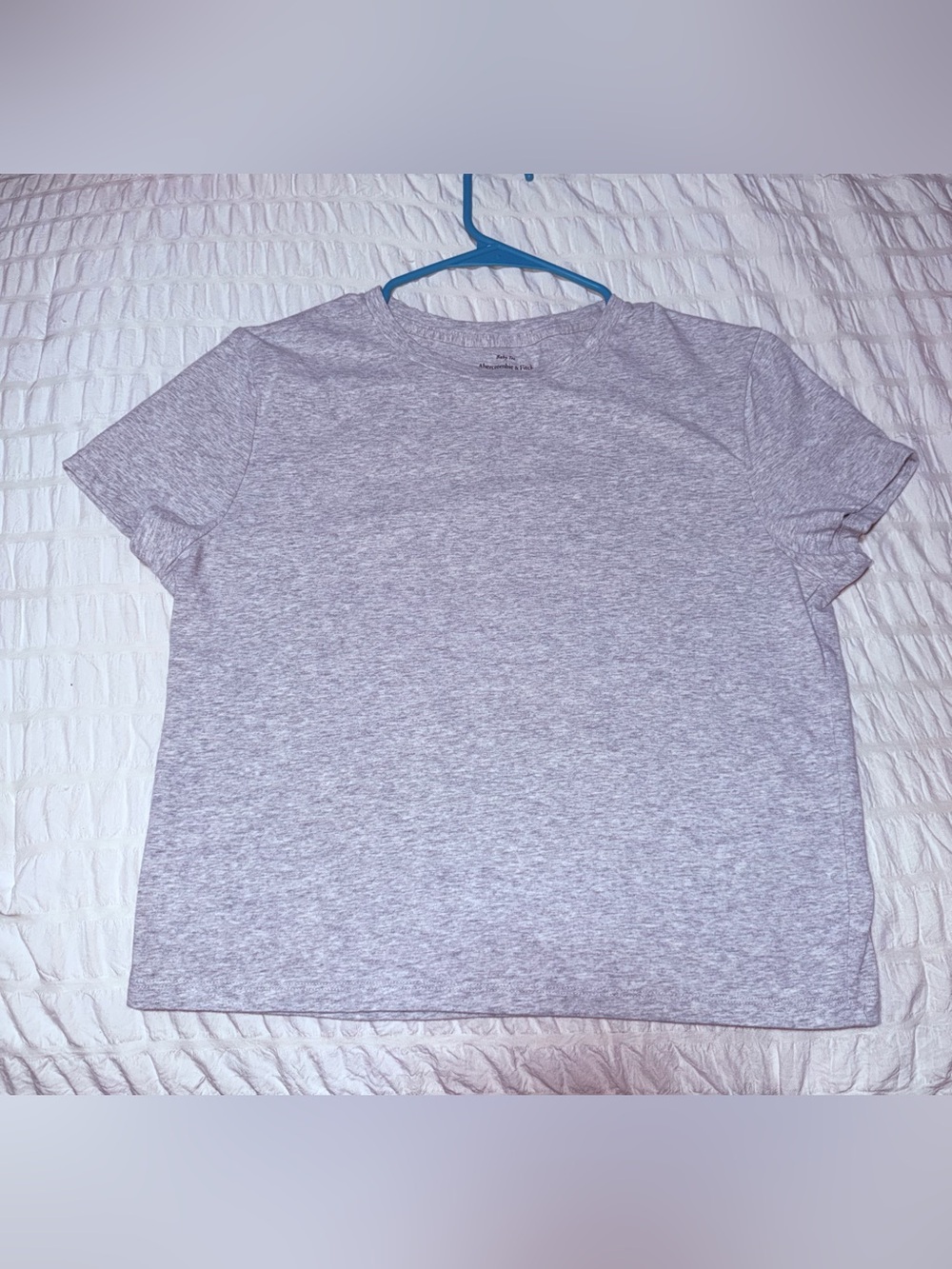 Abercrombie & Fitch Light Heather Gray baby Short Sleeve Tee